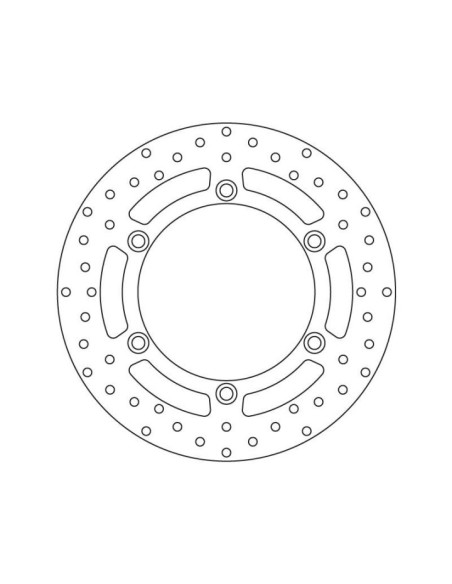 Disque de frein avant fixe Brembo Oro HONDA