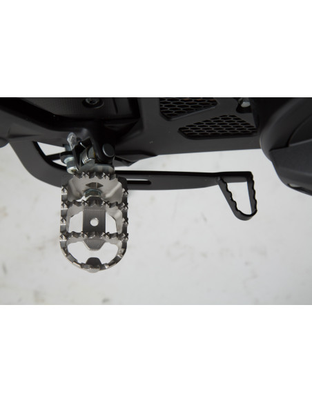 Repose-pieds SW-MOTECH ION avec supports HONDA Transalp XL 650 V 2000-2006 - 700 2007-2012