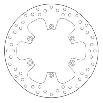 Disque de frein arrière fixe Brembo Oro KTM BETA 2
