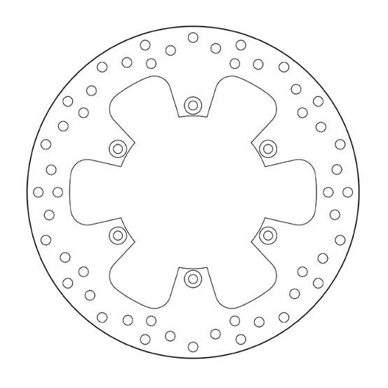 Disque de frein arrière fixe Brembo Oro KTM BETA