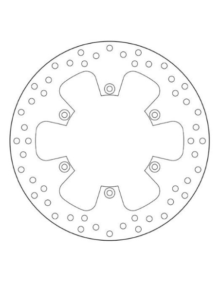 Disque de frein arrière fixe Brembo Oro KTM BETA