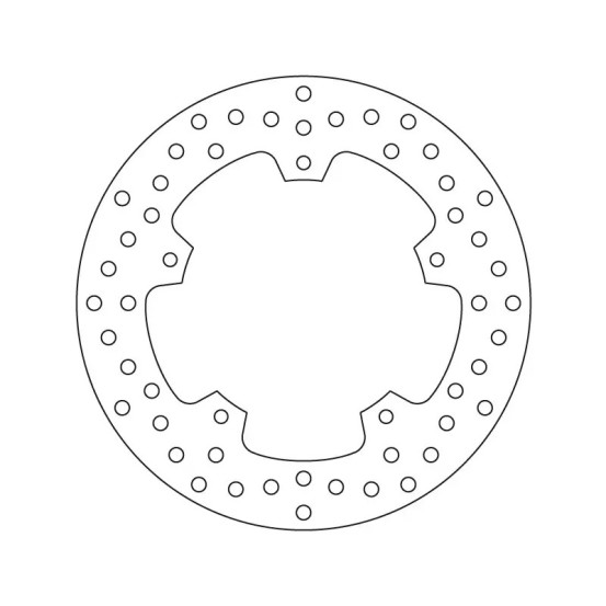Disque de frein arrière fixe Brembo Oro BMW