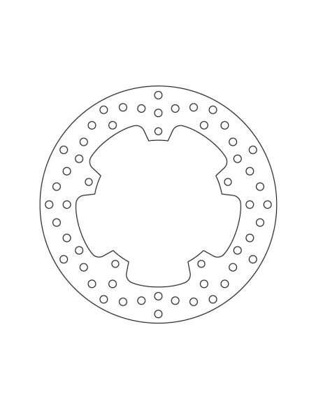 Disque de frein arrière fixe Brembo Oro BMW
