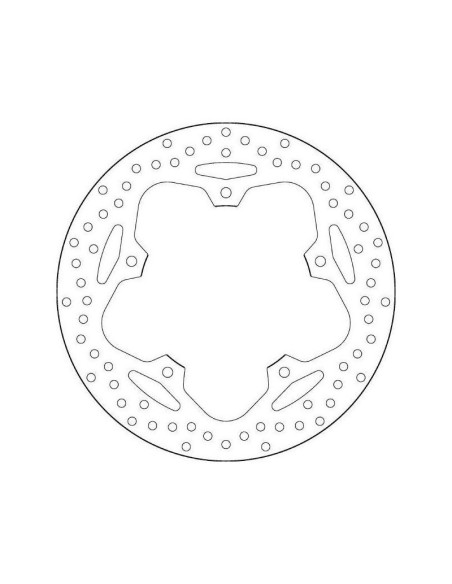 Disque de frein arrière fixe Brembo Oro APRILIA