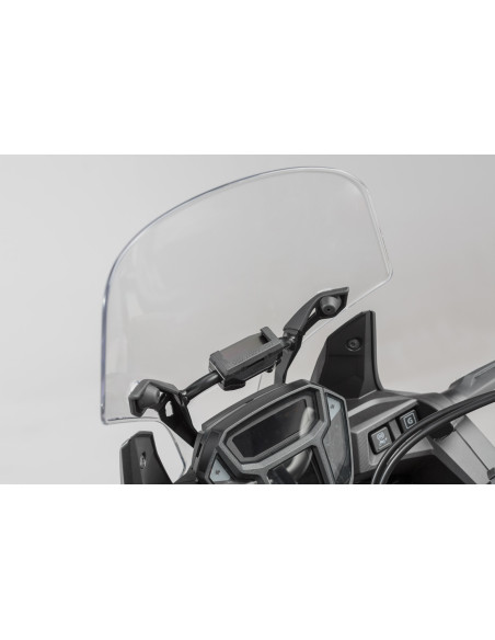 Support GPS SW-MOTECH pour guidon BMW - Honda - Suzuki.