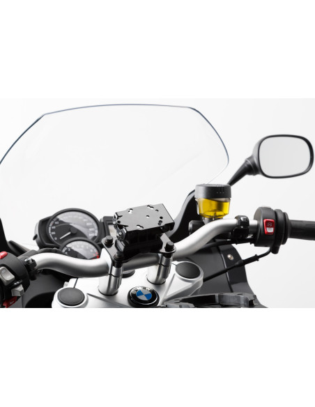 Support GPS SW-MOTECH pour guidon YAMAHA FJR 1300 2004-2016