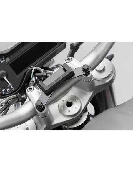 Support GPS SW-MOTECH pour guidon BMW S 1000 R - S 1000 XR - G 310 GS - F 750 GS - F 850 GS - Adventure - F 900 R/XR