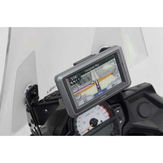 Support GPS SW-MOTECH pour guidon KAWASAKI Ninja 1000 SX 2019 - Z 1000 SX 2011-2016