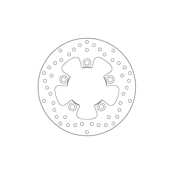 Disque de frein avant fixe Brembo Oro KYMCO