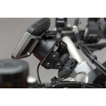 Support GPS SW-MOTECH pour guidon MOTO GUZZI V85TT 2019-2021 2