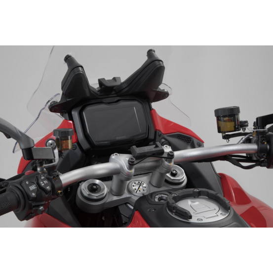 Support GPS SW-MOTECH pour guidon DUCATI Multistrada 950 - 1200 - 1260