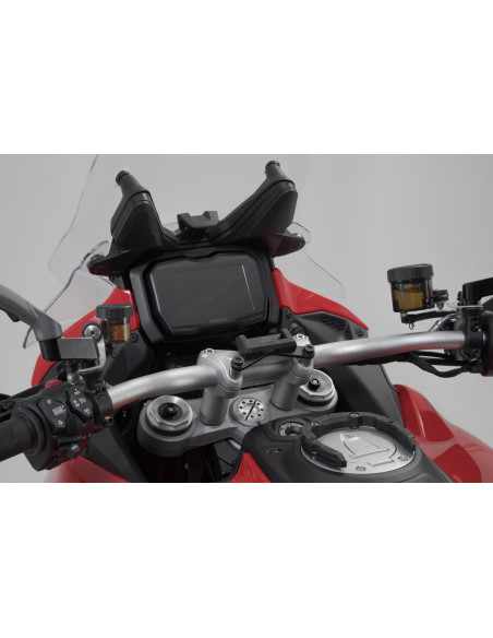 Support GPS SW-MOTECH pour guidon DUCATI Multistrada 950 - 1200 - 1260