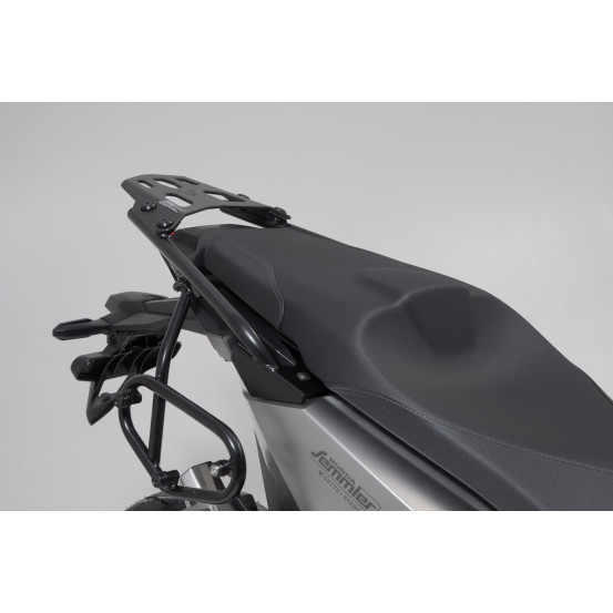 Top case SW-MOTECH TRAX ADV 38 Litres avec support HONDA NC 750 S/SD 2016 - NC 750 X/XD 2016-2020 Gris