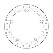 Disque de frein avant fixe Brembo Oro HONDA 2