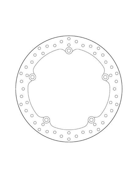Disque de frein avant fixe Brembo Oro HONDA