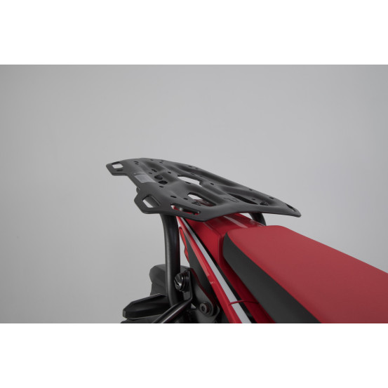 Top case SW-MOTECH TRAX ADV 38 Litres avec support HONDA CRF 1100 L Africa Twin 2019-2022 - Adventure Sports 2019 Gris