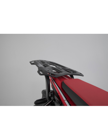 Top case SW-MOTECH TRAX ADV 38 Litres avec support HONDA CRF 1100 L Africa Twin 2019-2022 - Adventure Sports 2019 Gris