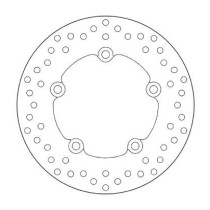 Disque de frein arrière fixe Brembo Oro HONDA 2