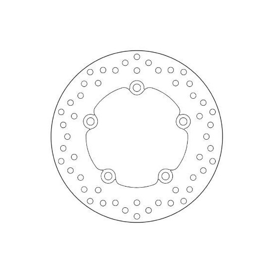 Disque de frein arrière fixe Brembo Oro HONDA