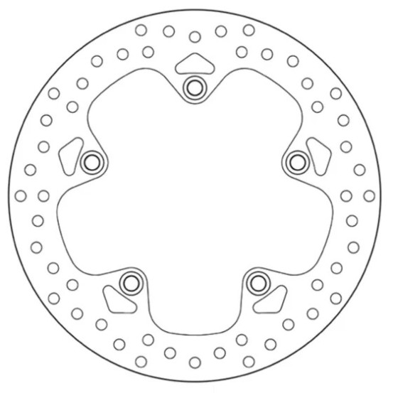 Disque de frein arrière fixe Brembo Oro BMW