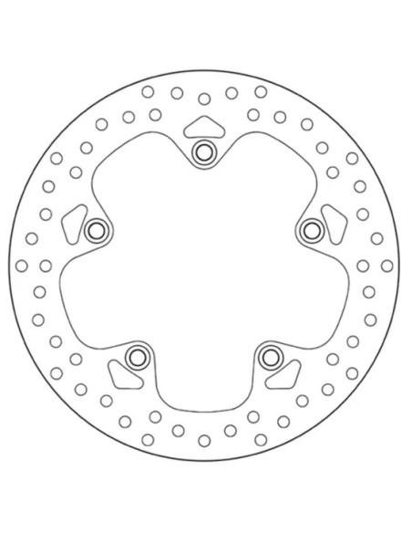 Disque de frein arrière fixe Brembo Oro BMW