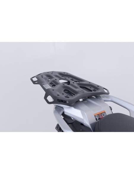 Top case SW-MOTECH TRAX ADV 38 Litres avec support SUZUKI V-Strom 1000/XT 2014-2019 - 1050/XT 2019-2020 - 650/XT 2016-2017 Gris