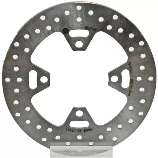 Disque de frein arrière fixe Brembo Oro TRIUMPH