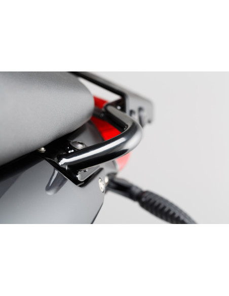 Top case SW-MOTECH TRAX ADV 38 Litres avec support YAMAHA Tracer 9 2020 Gris