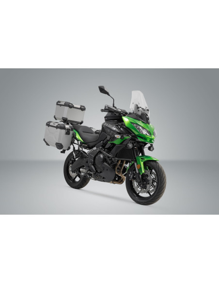 Kit bagagerie SW-MOTECH Aventure KAWASAKI Versys 650 2014-2021 Gris