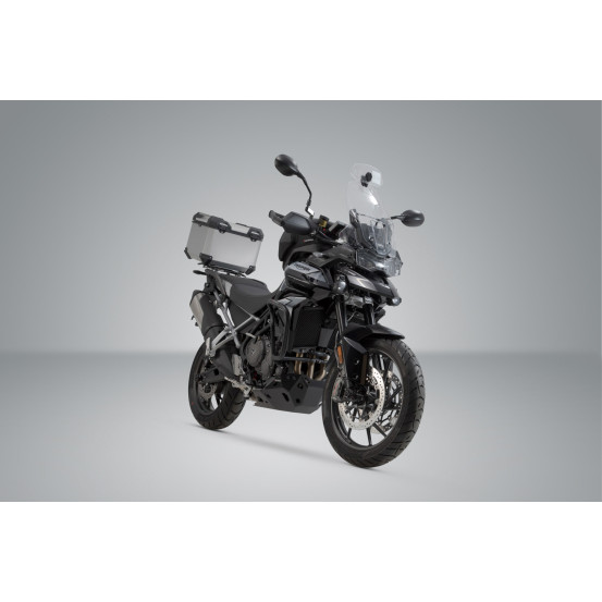 Top case SW-MOTECH TRAX ADV 38 Litres avec support TRIUMPH Tiger 900/GT/Pro/Rally 2019 Noir