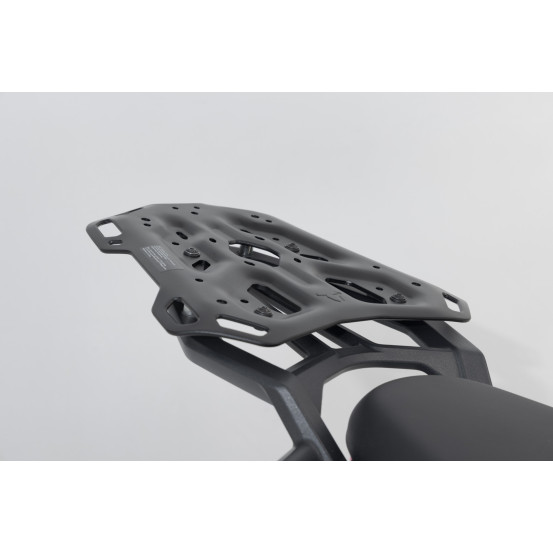 Top case SW-MOTECH TRAX ADV 38 Litres avec support TRIUMPH TRIUMPH Tiger 900/GT/Pro/Rally 2019 Gris