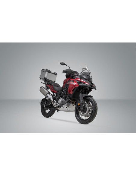Top case SW-MOTECH TRAX ADV 38 Litres avec support BENELLI TRK 502 X 2018 Noir