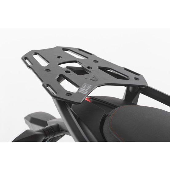 Top case SW-MOTECH TRAX ADV 38 Litres avec support BENELLI TRK 502 X 2018 Gris