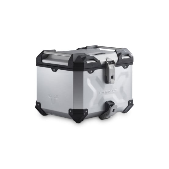 Top case SW-MOTECH TRAX ADV 38 Litres avec support YAMAHA XT 1200 Z Super Ténéré - Raid 2010-2016 Gris