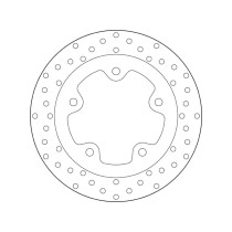 Disque de frein avant fixe Brembo Oro SYM 2