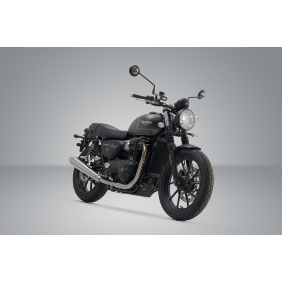 Support latéral SW-MOTECH gauche pour valises et sacoches SLC TRIUMPH Street Cup 2016 - Street Scrambler 2016-2020 - Street T..