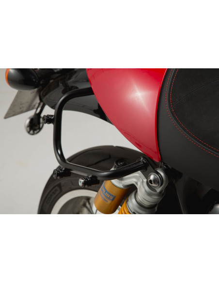 Adaptateur pour support latéral SW-MOTECH SLC gauche sans poignée passager TRIUMPH Boneville T100/T120