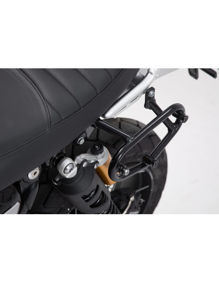Sacoche latérale SW-MOTECH SLC Legend Gear LC2 gauche 13,5 Litres Black Edition avec support TRIUMPH Scrambler 1200 XC 2018-2..
