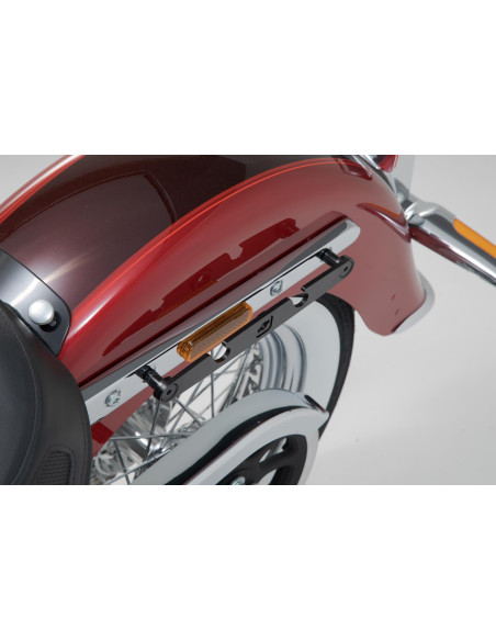 Support latéral SW-MOTECH SLH droit LH1 HARLEY DAVIDSON 1745 Softail Breakout - Softail Fat Boy (FLFB) - 1868 Softail Breakou..