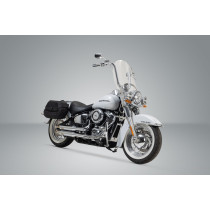 Support latéral SW-MOTECH SLH gauche LH1 HARLEY DAVIDSON 1745 Softail Slim (FLSL) 2017 - Softail Street Bob (FXBB) - Softail .. 2