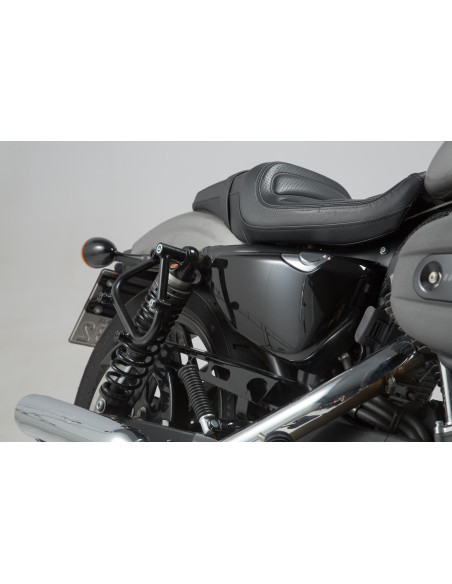 Support latéral SW-MOTECH gauche pour valises et sacoches SLC HARLEY DAVIDSON Sportster 1200 2004-2020 - 883 2004-2020