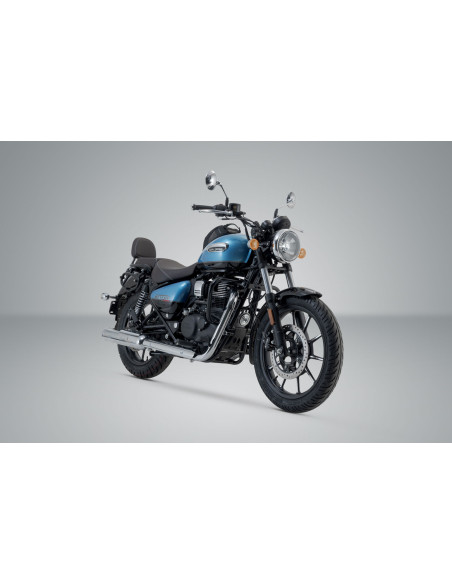 Support latéral SW-MOTECH gauche pour valises et sacoches SLC ROYAL ENFIELD METEOR 350 2019