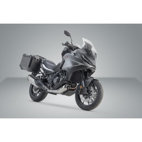 Valises latérales SW-MOTECH TRAX ADV 37 Litres avec support x2 HONDA NT 1100 2021 - Gris