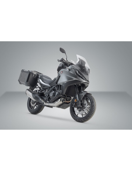 Valises latérales SW-MOTECH TRAX ADV 37 Litres avec support x2 HONDA NT 1100 2021 - Gris