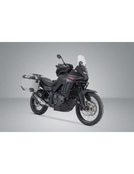 Kit valises en aluminium TRAX ADV 37 Litres avec support x2 HONDA XL 750 Transalp 2022 - Noir