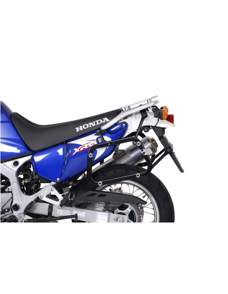 Valises latérales SW-MOTECH TRAX ADV 45 Litres gauche - 37 Litres droite avec support x2 HONDA Africa Twin 1992-2003 Noir