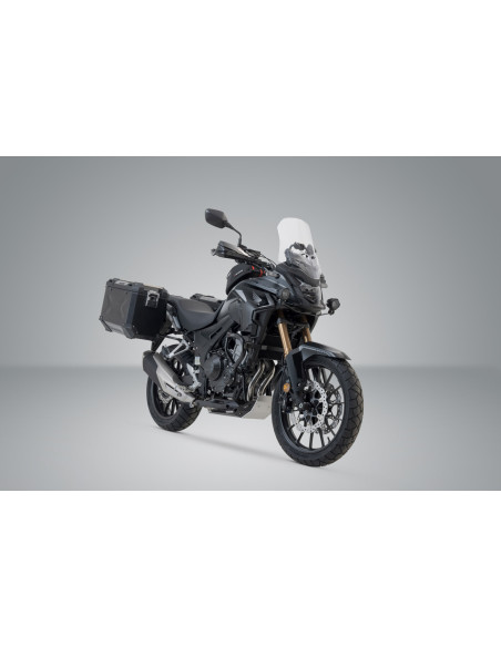 Valises latérales SW-MOTECH TRAX ADV 37 Litres avec support x2 HONDA CB 500 F 2012-2016 - X 2013-2018 - CBR 500 R 2012-2015 G…