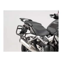 Valises latérales SW-MOTECH TRAX ADV 37 Litres avec support x2 HONDA VFR 800 X Crossrunner 2015-2016 Gris 2