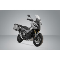 Valises latérales SW-MOTECH TRAX ADV 45 Litres gauche - 37 Litres droite avec support x2 HONDA X-ADV 2020 - Noir 2