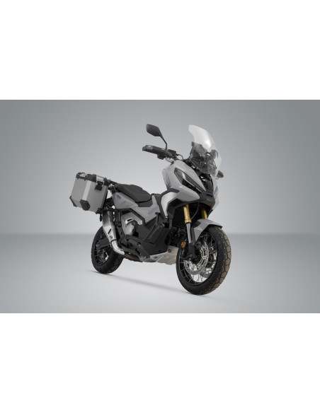 Valises latérales SW-MOTECH TRAX ADV 45 Litres gauche - 37 Litres droite avec support x2 HONDA X-ADV 2020 - Noir